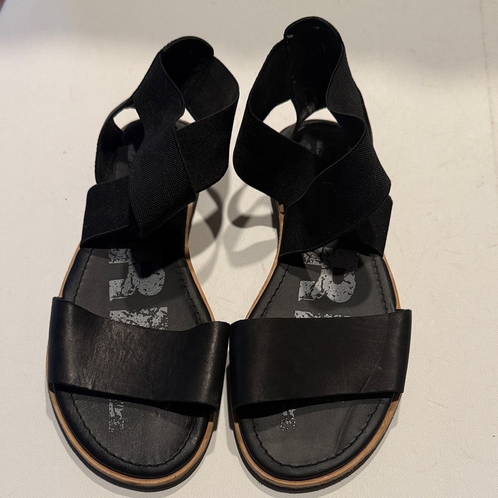Sorel Black Women's Sandals